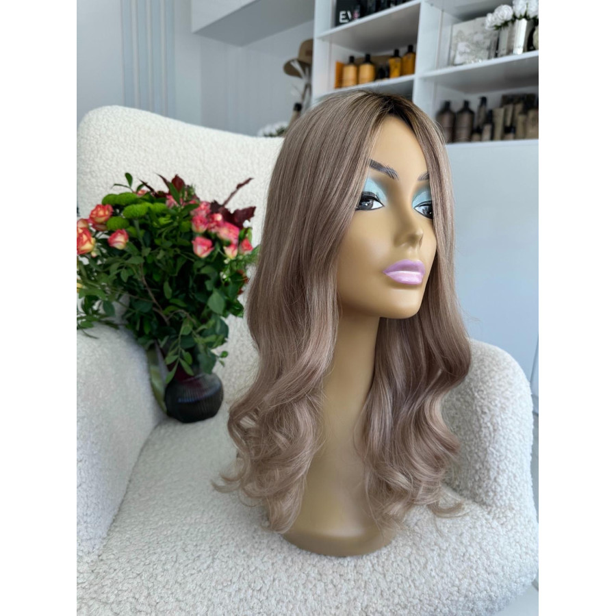 Top Lace Ombre Saten Natural / Blond Nisipiu